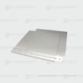 Sintered tungsten alloy plate for counterweight